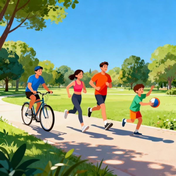 Attività divertenti per una famiglia sana